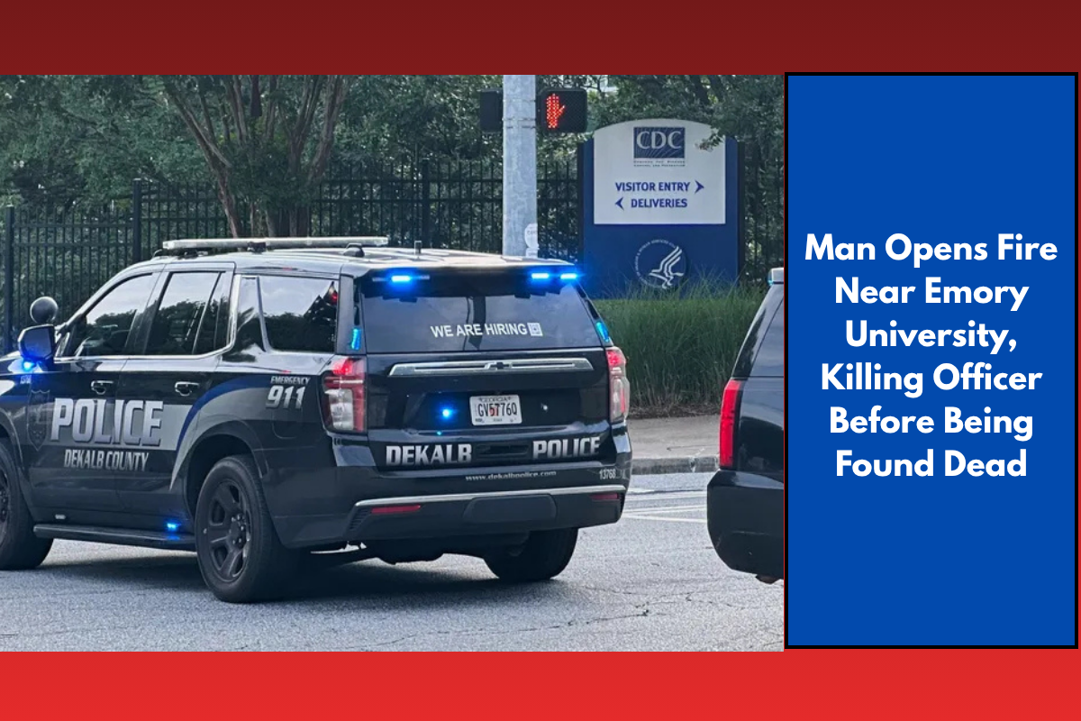 Man Opens Fire Near Emory University, Killing Officer Before Being Found Dead