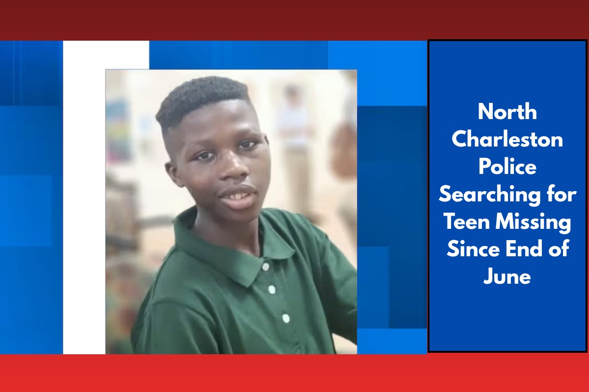 North Charleston Police Searching for Teen Missing Since End of June