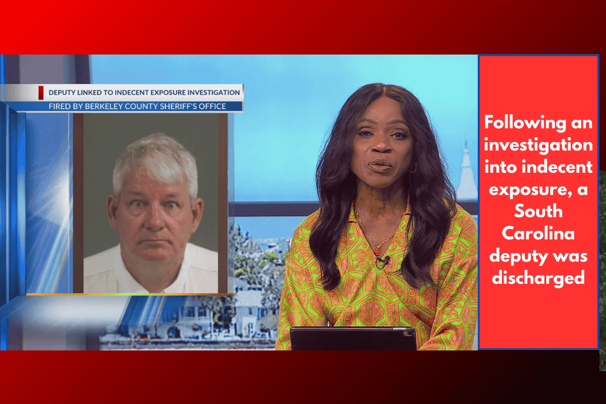 Following an investigation into indecent exposure, a South Carolina deputy was discharged