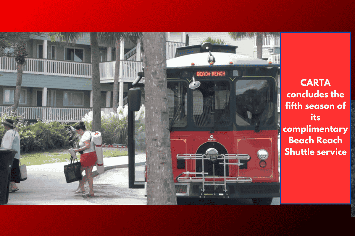 CARTA concludes the fifth season of its complimentary Beach Reach Shuttle service
