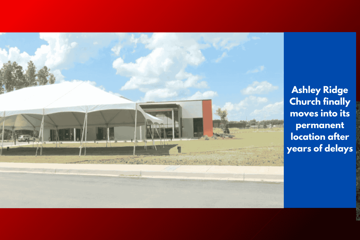 Ashley Ridge Church finally moves into its permanent location after years of delays