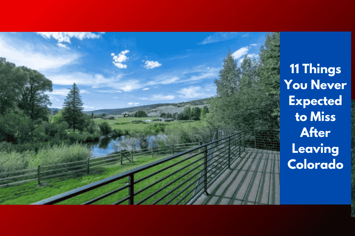11 Things You Never Expected to Miss After Leaving Colorado