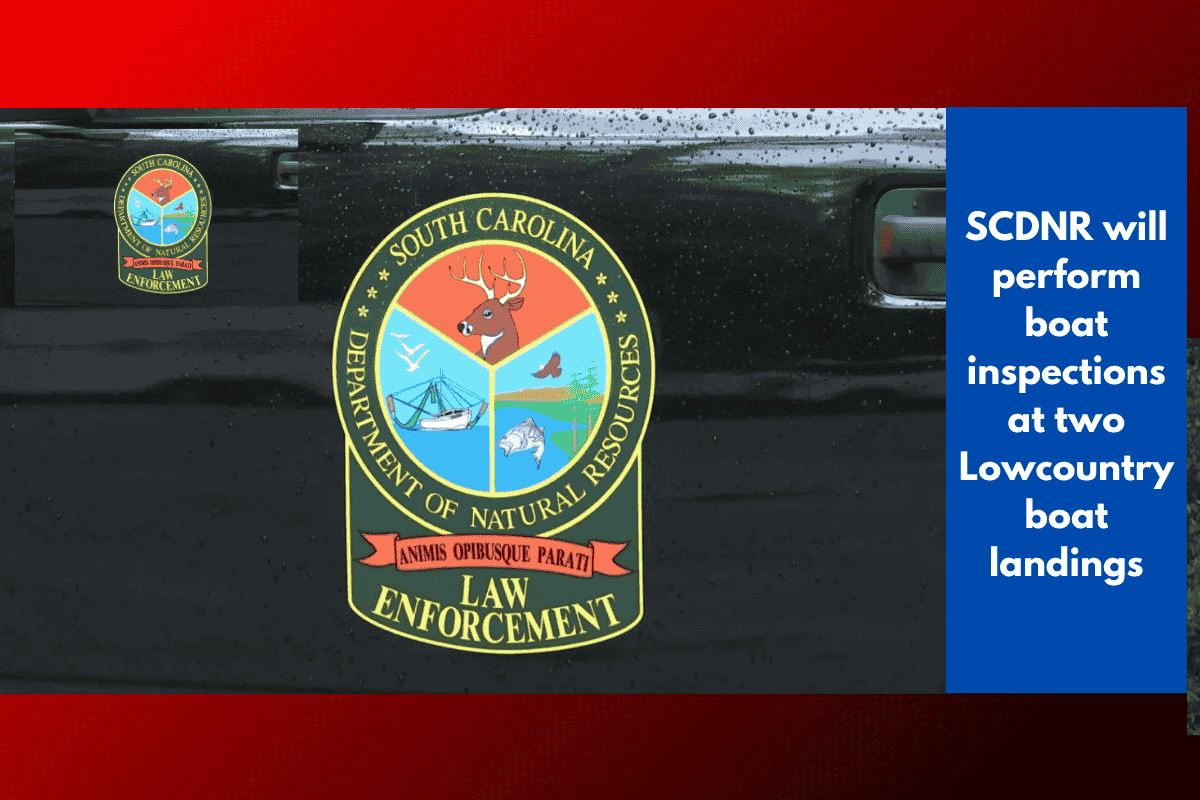 SCDNR will perform boat inspections at two Lowcountry boat landings
