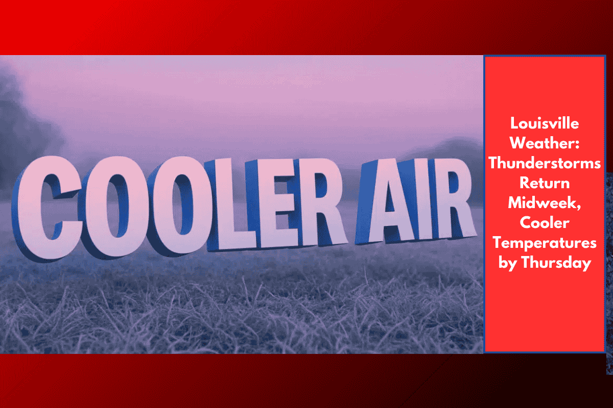 Louisville Weather: Thunderstorms Return Midweek, Cooler Temperatures by Thursday