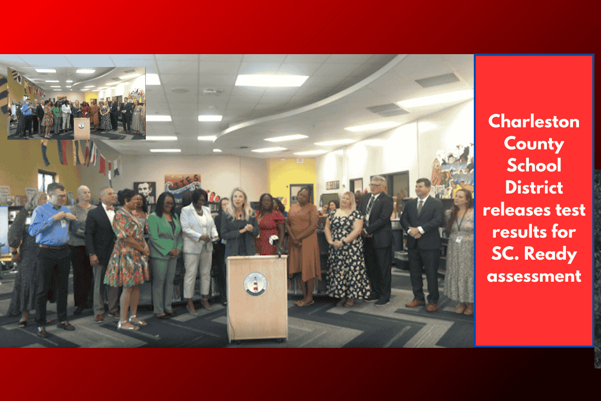 Charleston County School District releases test results for SC. Ready assessment