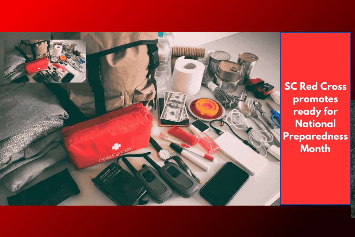 SC Red Cross promotes ready for National Preparedness Month