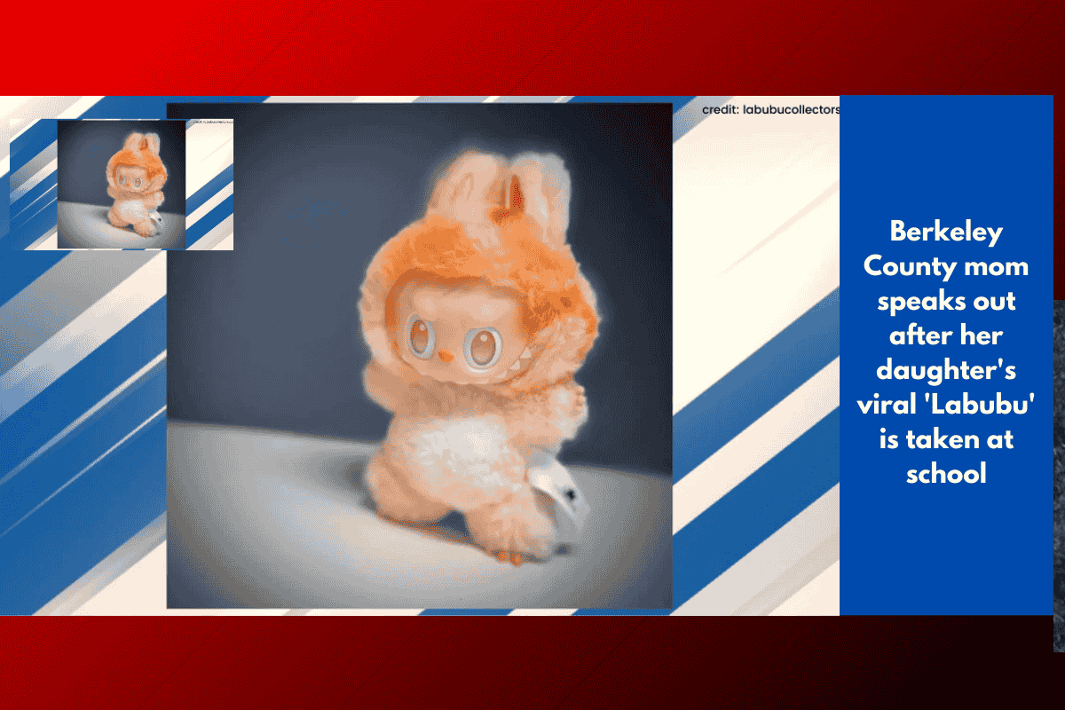 Berkeley County mom speaks out after her daughter's viral 'Labubu' is taken at school