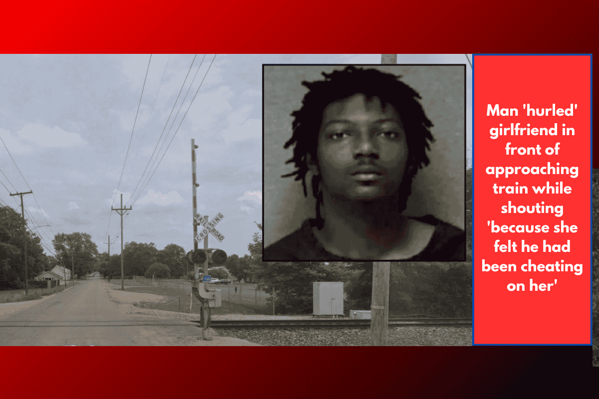 Man 'hurled' girlfriend in front of approaching train while shouting 'because she felt he had been cheating on her'