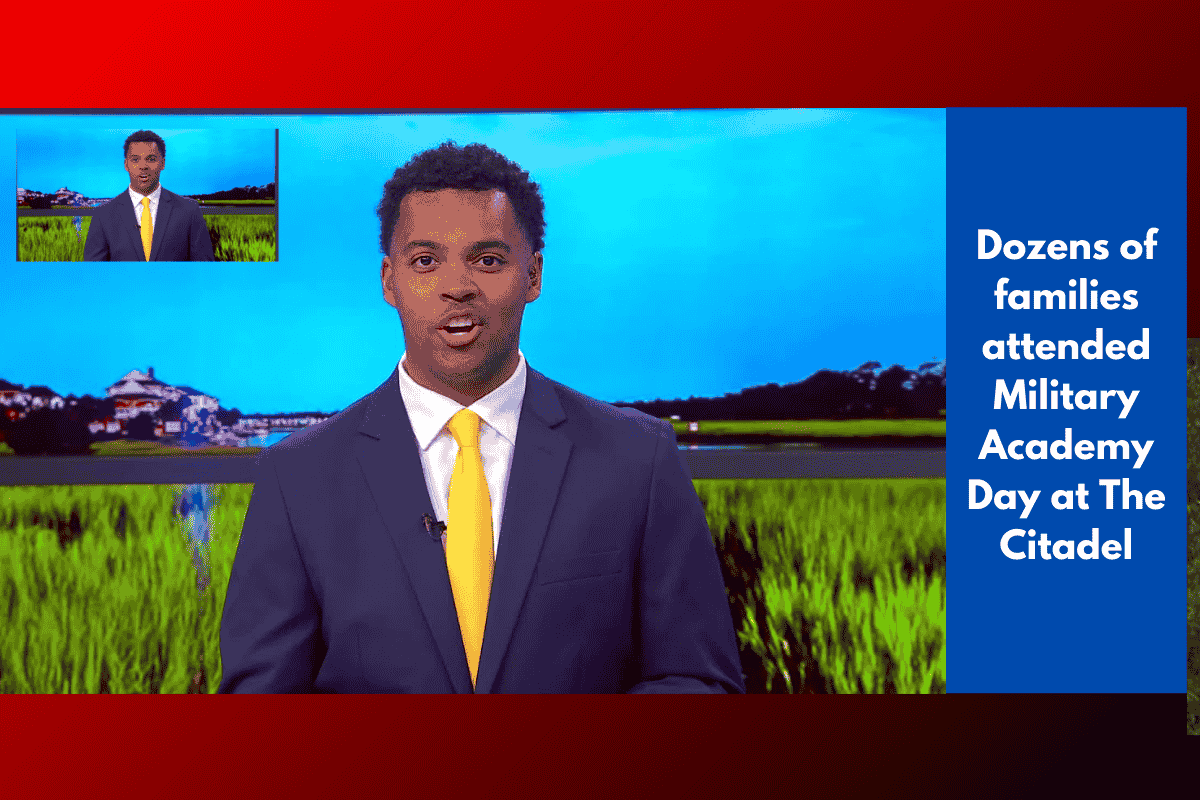 Dozens of families attended Military Academy Day at The Citadel