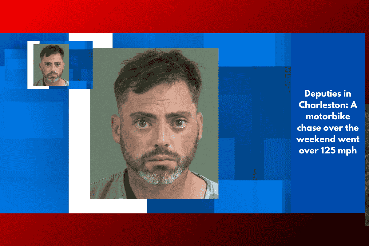 Deputies in Charleston: A motorbike chase over the weekend went over 125 mph