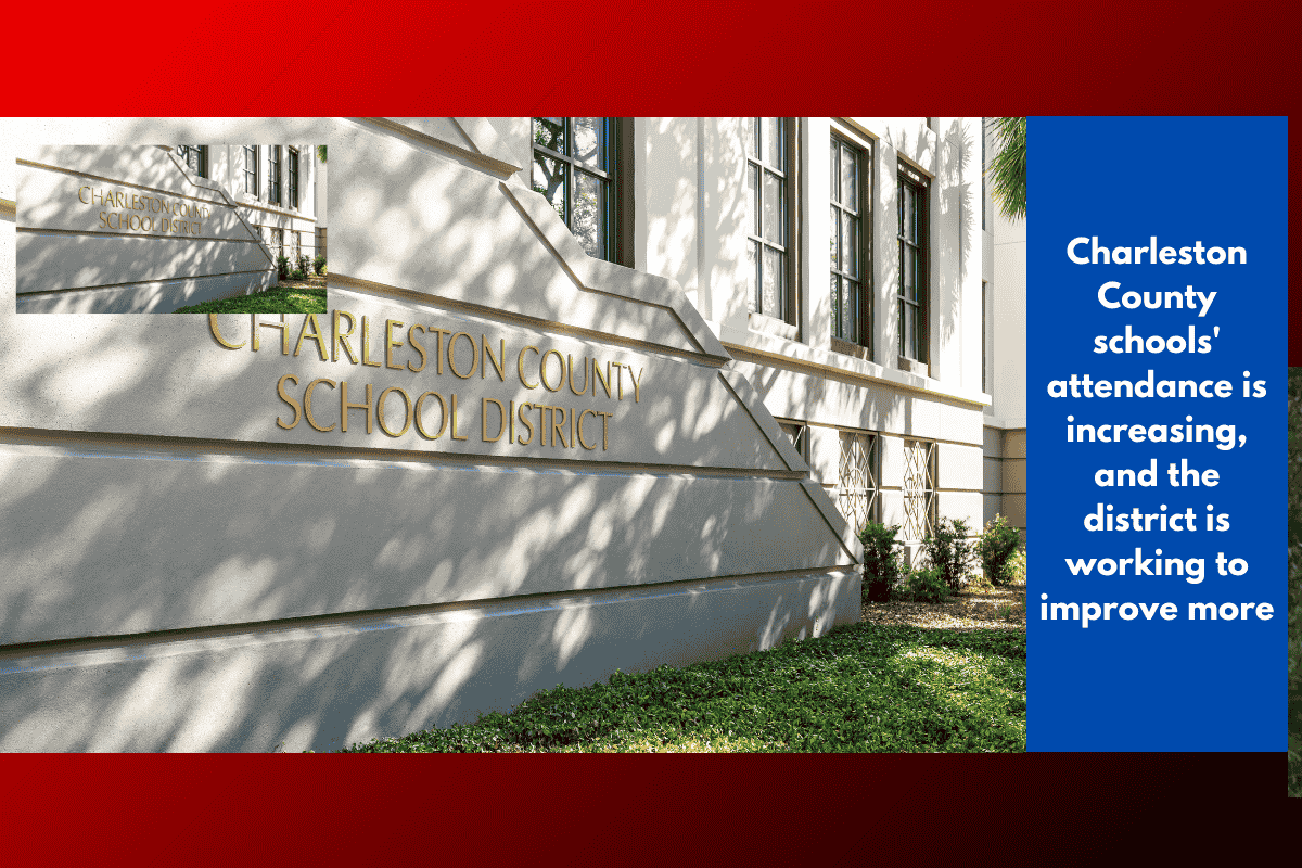 Charleston County schools' attendance is increasing, and the district is working to improve more