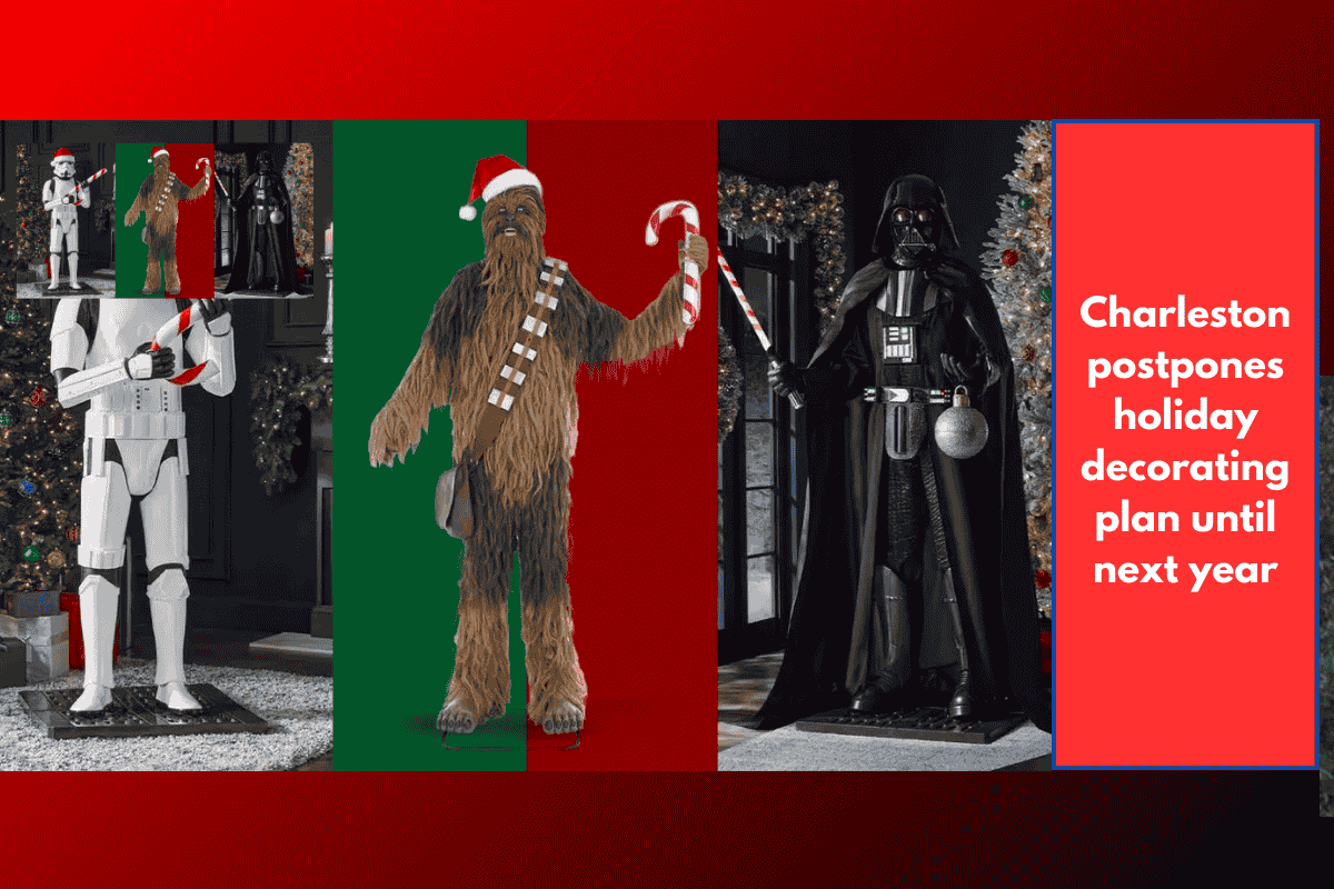 Charleston postpones holiday decorating plan until next year