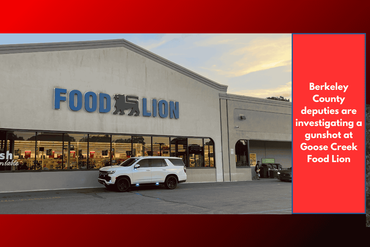 Berkeley County deputies are investigating a gunshot at Goose Creek Food Lion
