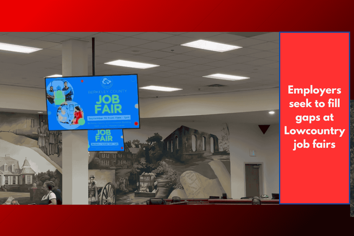 Employers seek to fill gaps at Lowcountry job fairs