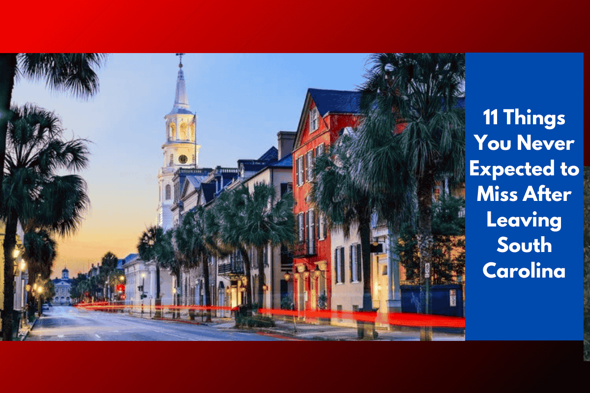 11 Things You Never Expected to Miss After Leaving South Carolina