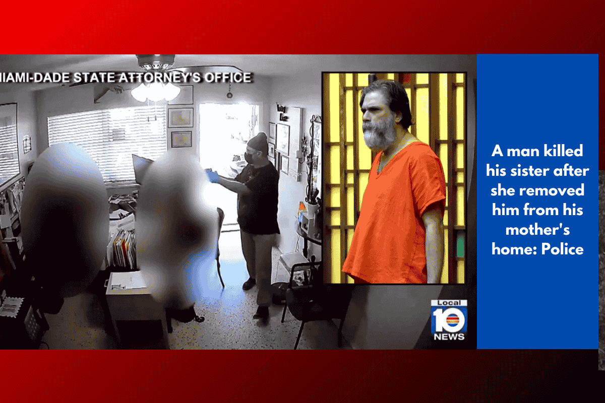 A man killed his sister after she removed him from his mother's home: Police