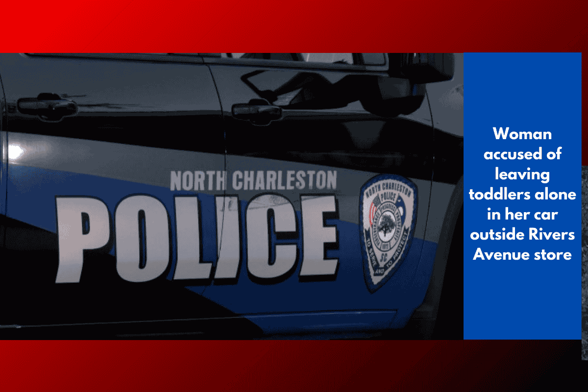 Woman accused of leaving toddlers alone in her car outside Rivers Avenue store