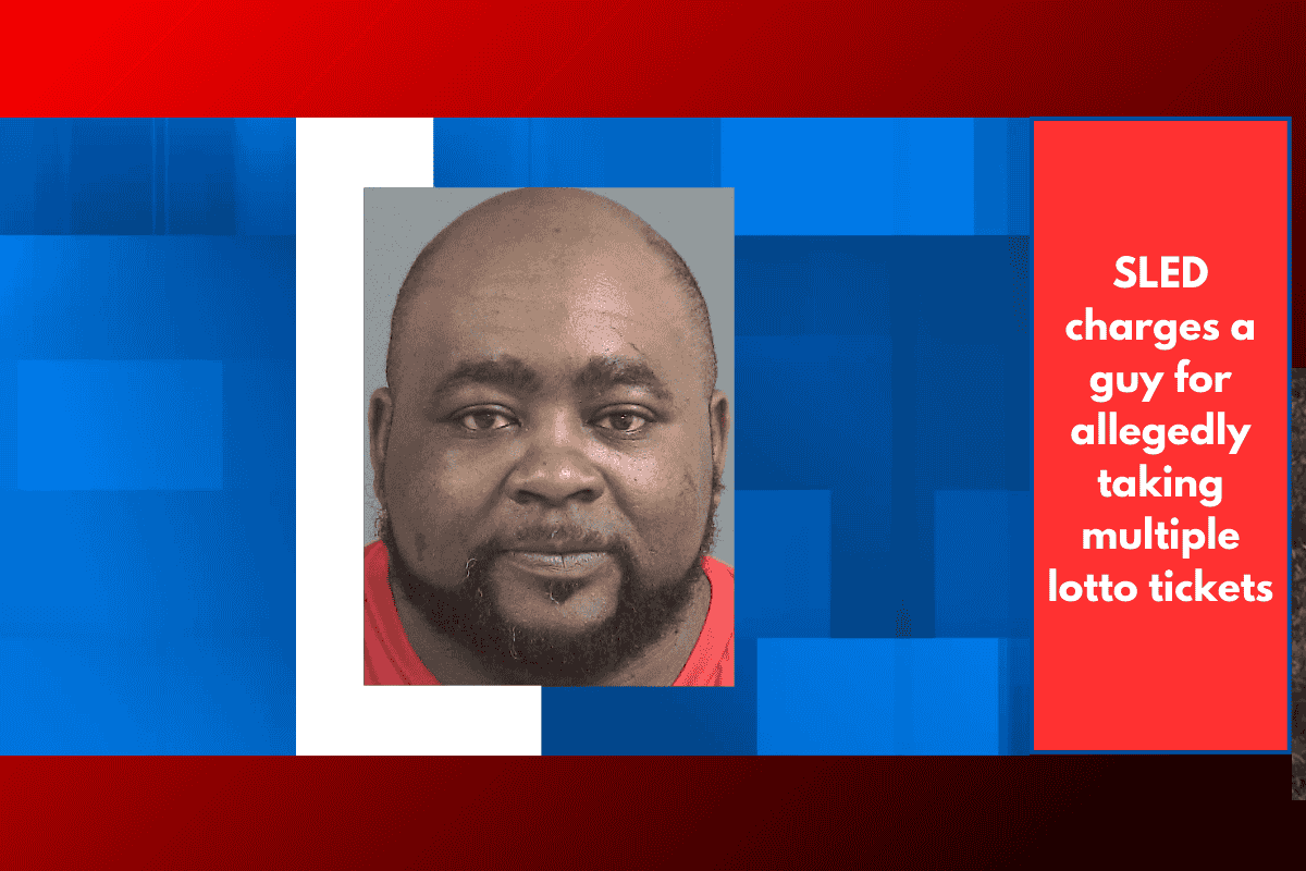 SLED charges a guy for allegedly taking multiple lotto tickets