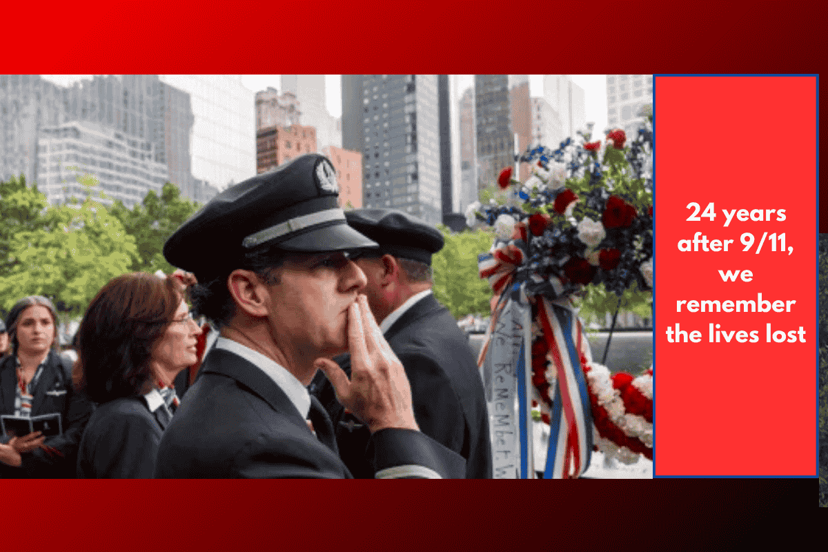 24 years after 9/11, we remember the lives lost
