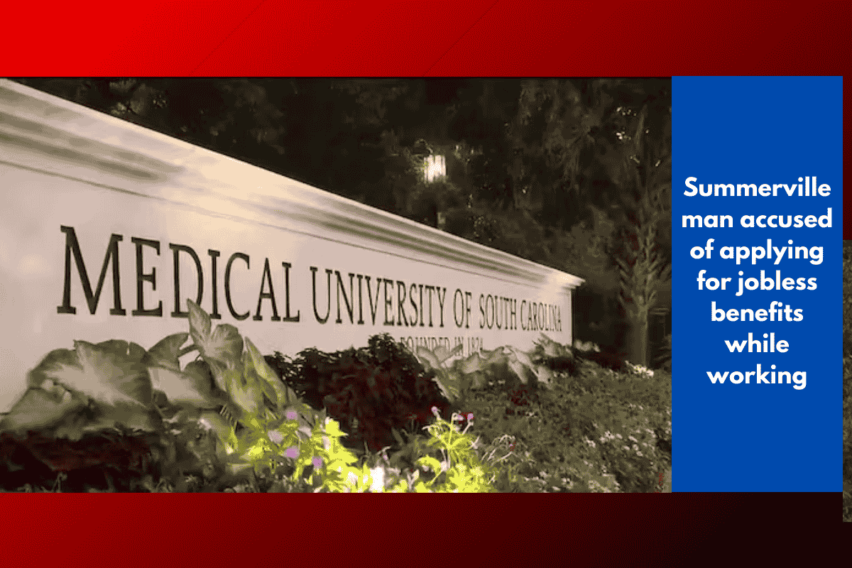 Summerville man accused of applying for jobless benefits while working