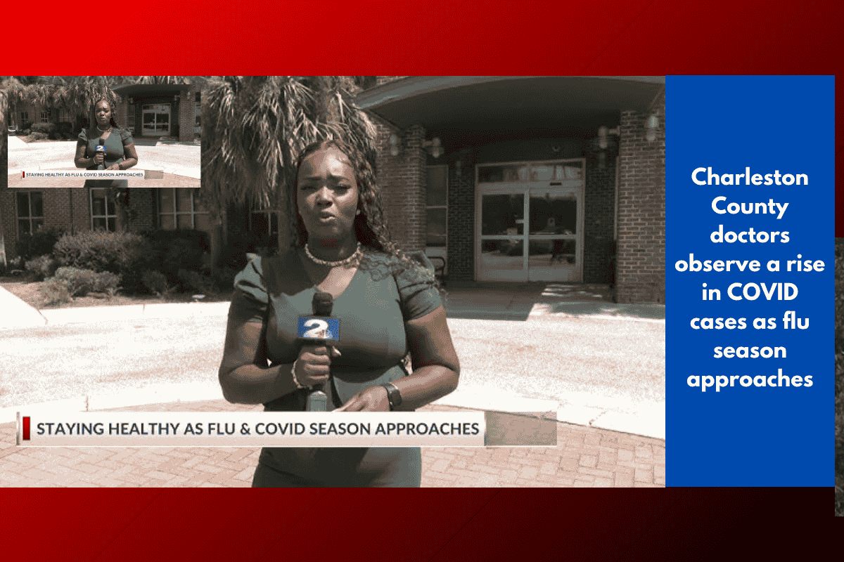 Charleston County doctors observe a rise in COVID cases as flu season approaches