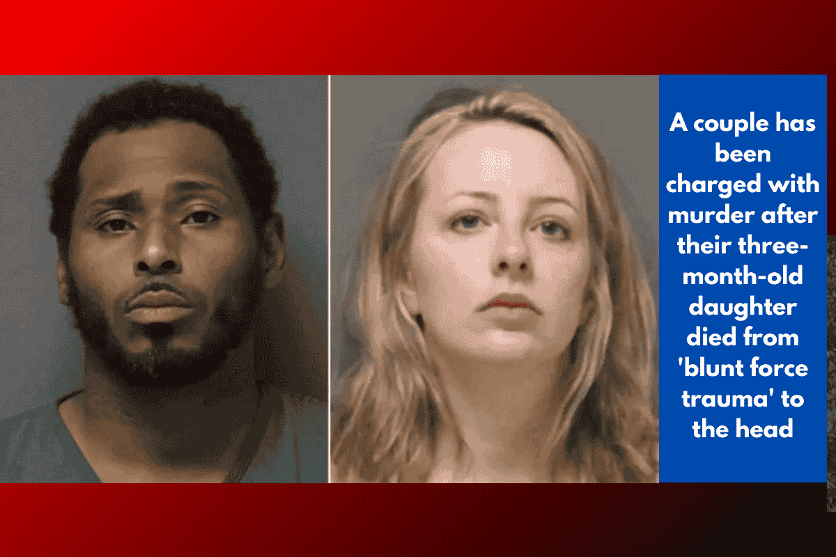 A couple has been charged with murder after their three-month-old daughter died from 'blunt force trauma' to the head