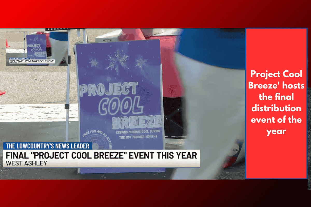 Project Cool Breeze' hosts the final distribution event of the year