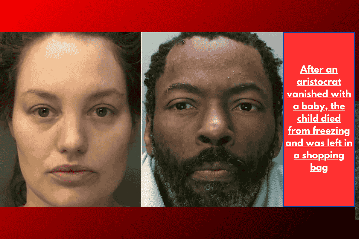 After an aristocrat vanished with a baby, the child died from freezing and was left in a shopping bag
