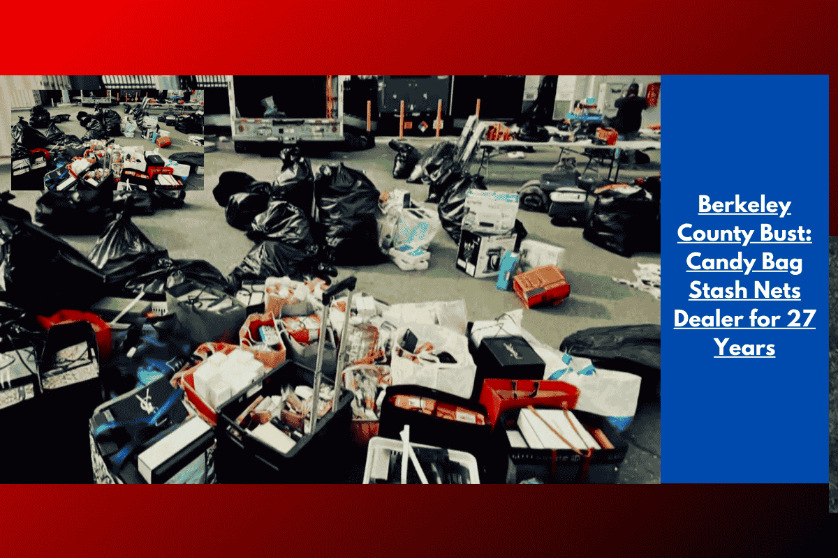 Berkeley County Bust: Candy Bag Stash Nets Dealer for 27 Years