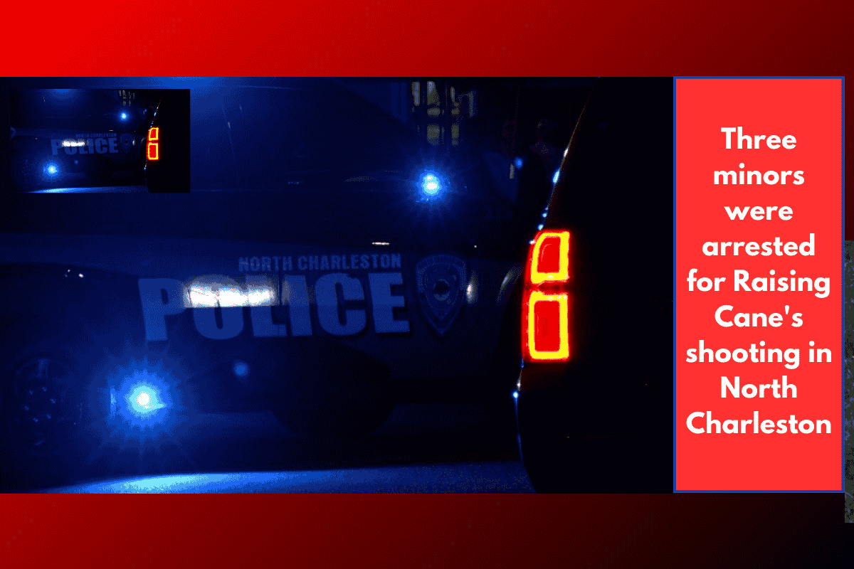 Three minors were arrested for Raising Cane's shooting in North Charleston