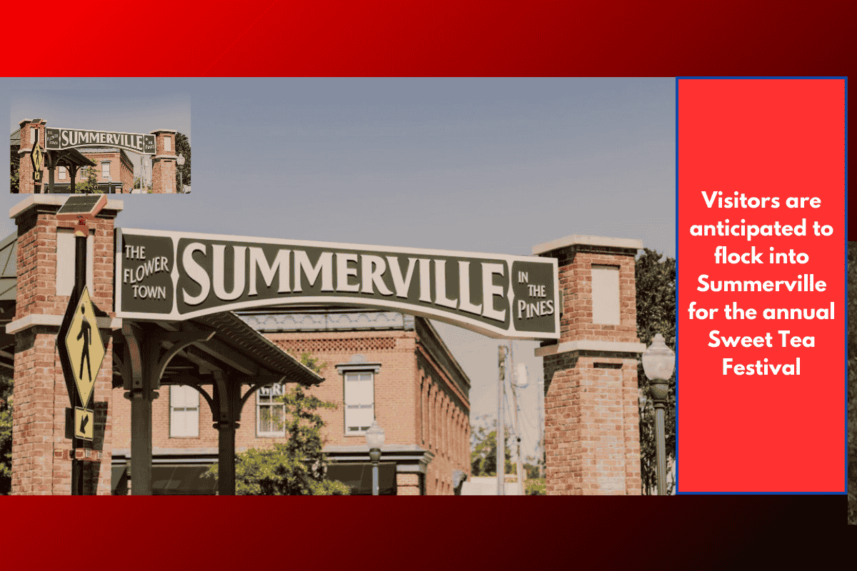 Visitors are anticipated to flock into Summerville for the annual Sweet Tea Festival