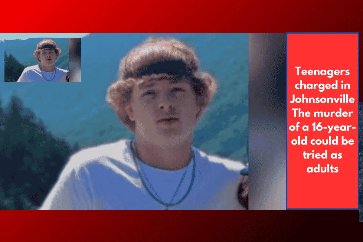 Teenagers charged in Johnsonville The murder of a 16-year-old could be tried as adults