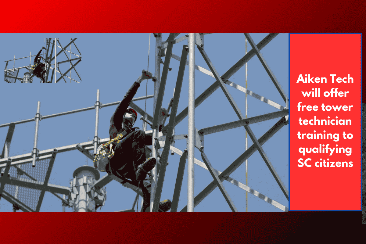 Aiken Tech will offer free tower technician training to qualifying SC citizens