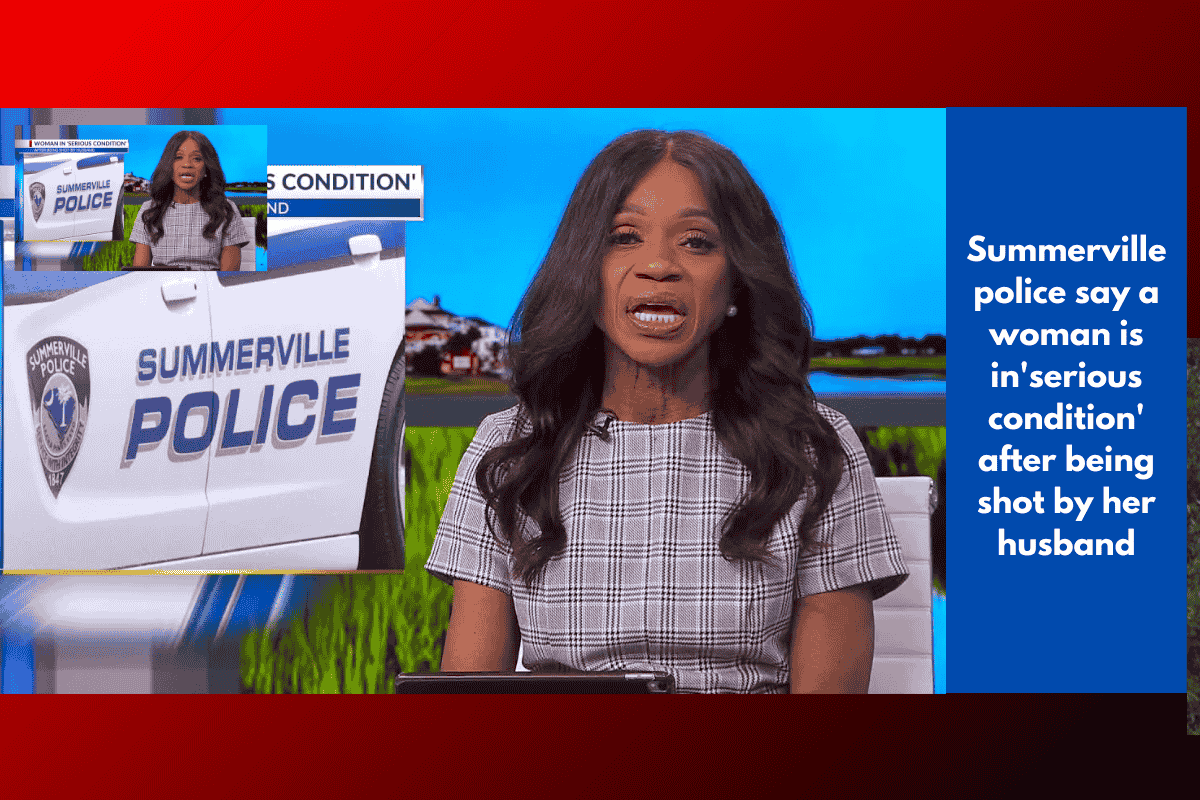 Summerville police say a woman is in'serious condition' after being shot by her husband