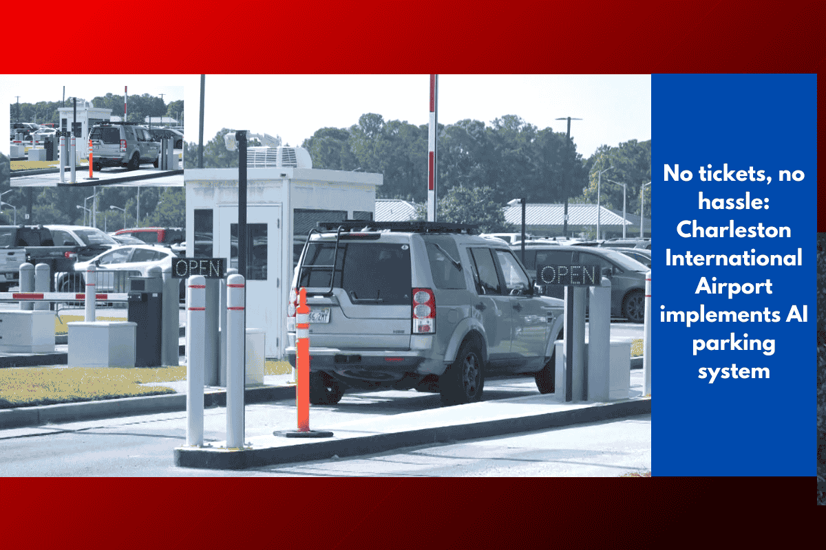 No tickets, no hassle: Charleston International Airport implements AI parking system