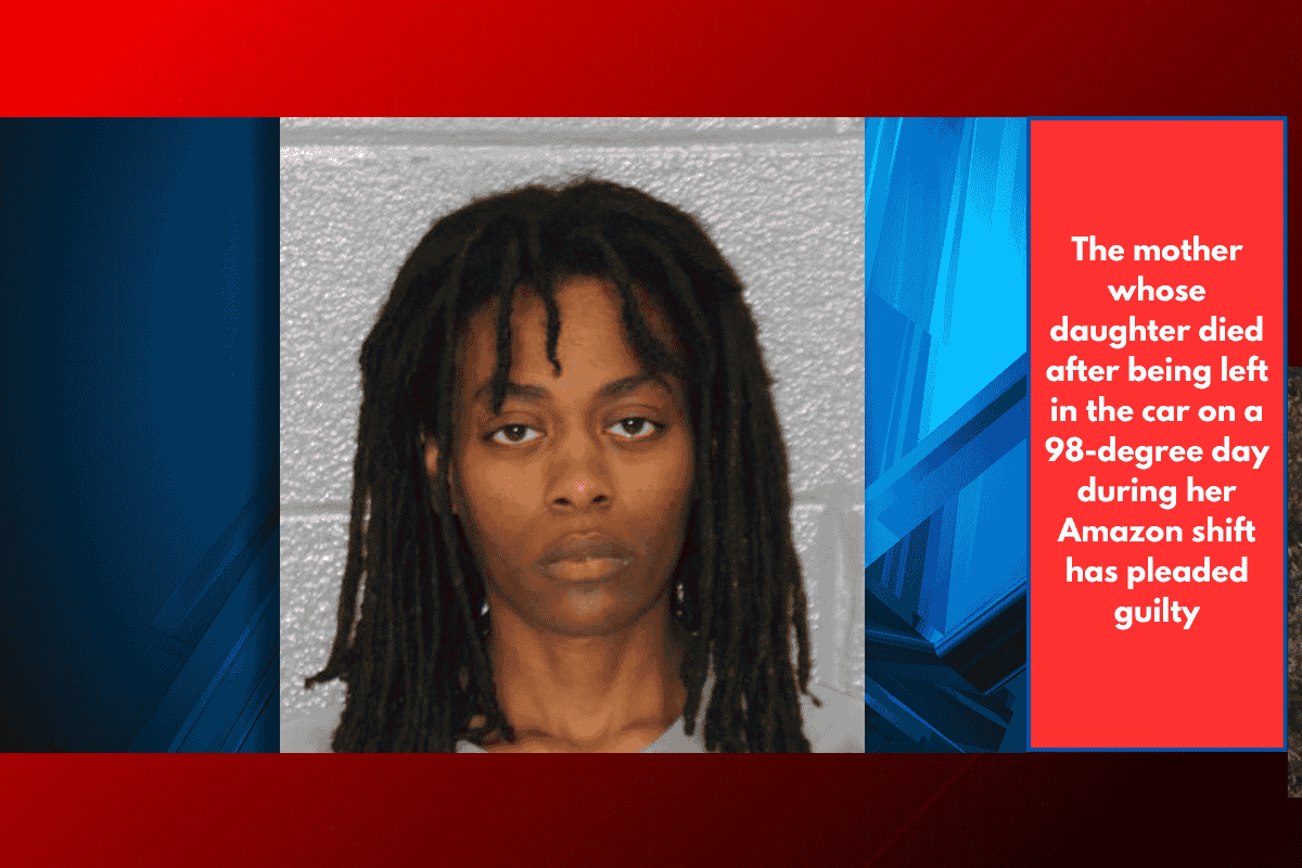 The mother whose daughter died after being left in the car on a 98-degree day during her Amazon shift has pleaded guilty