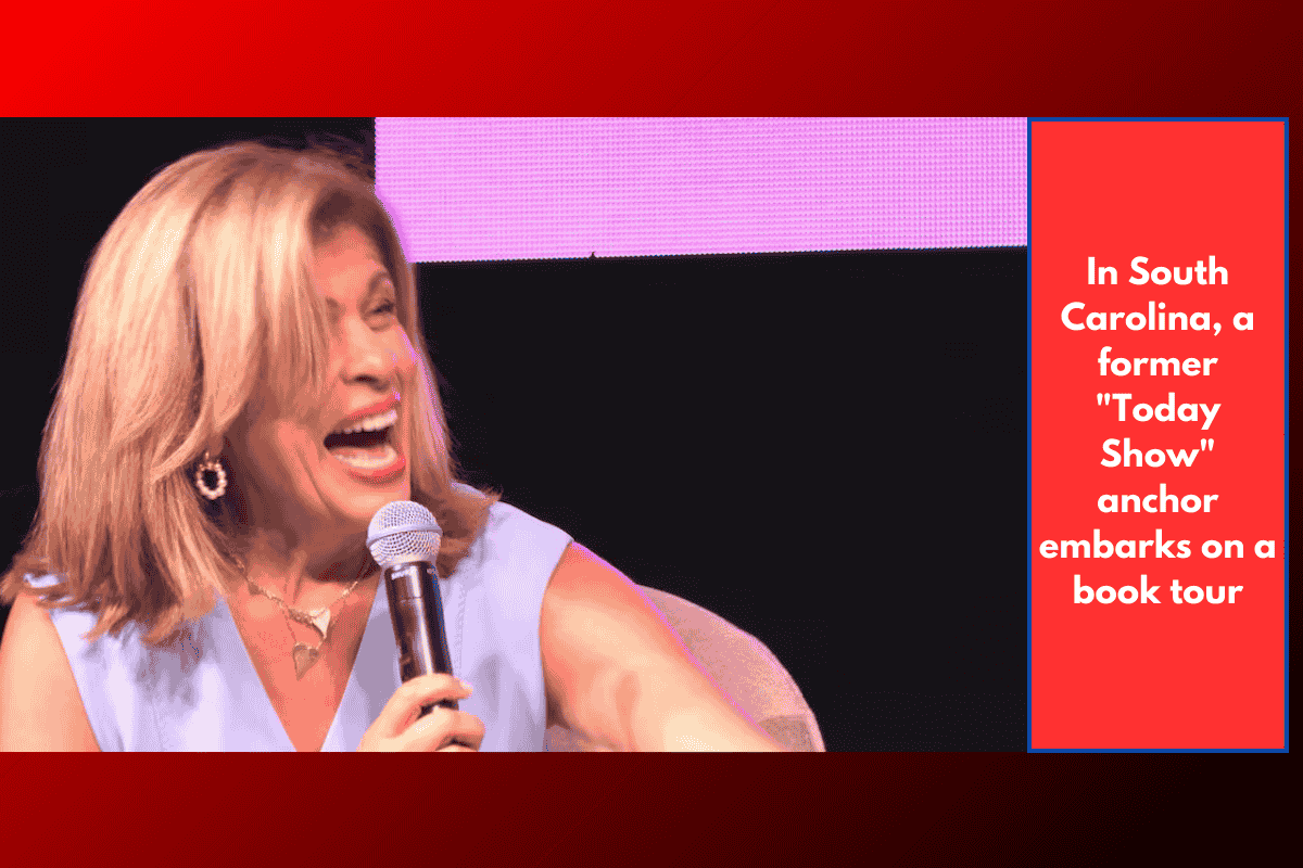 In South Carolina, a former "Today Show" anchor embarks on a book tour