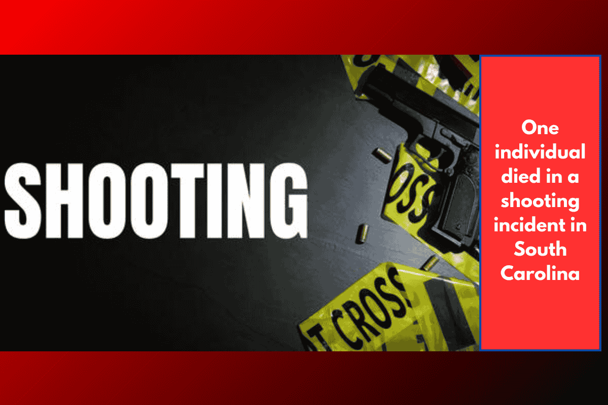 One individual died in a shooting incident in South Carolina