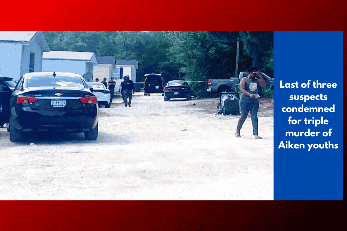 Last of three suspects condemned for triple murder of Aiken youths