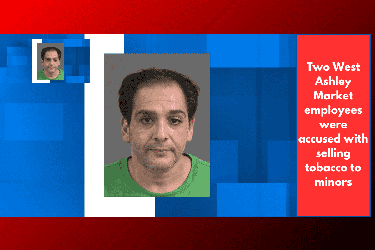 Two West Ashley Market employees were accused with selling tobacco to minors