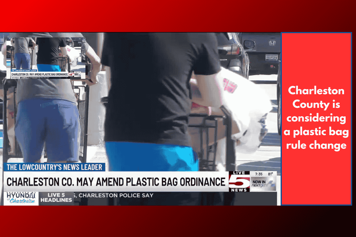 Charleston County is considering a plastic bag rule change