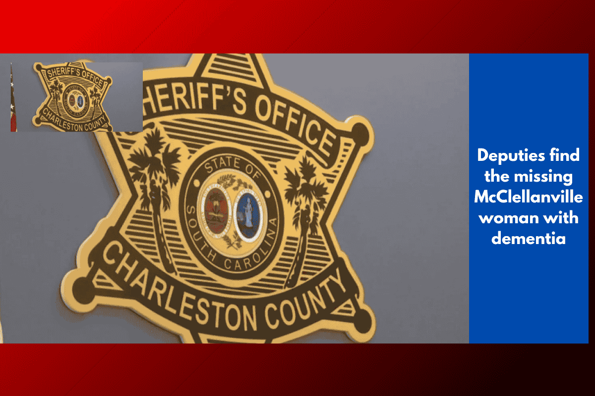 Deputies find the missing McClellanville woman with dementia