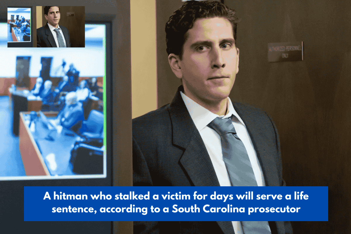 A hitman who stalked a victim for days will serve a life sentence, according to a South Carolina prosecutor