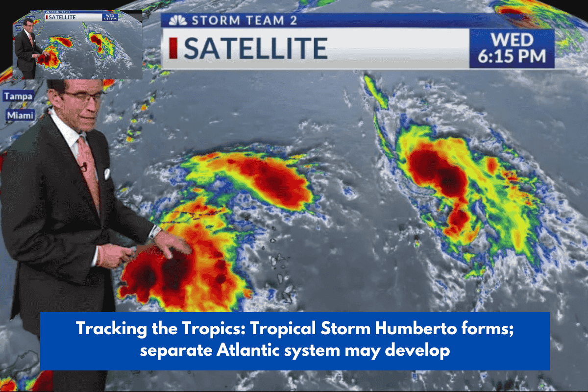 Tracking the Tropics: Tropical Storm Humberto forms; separate Atlantic system may develop