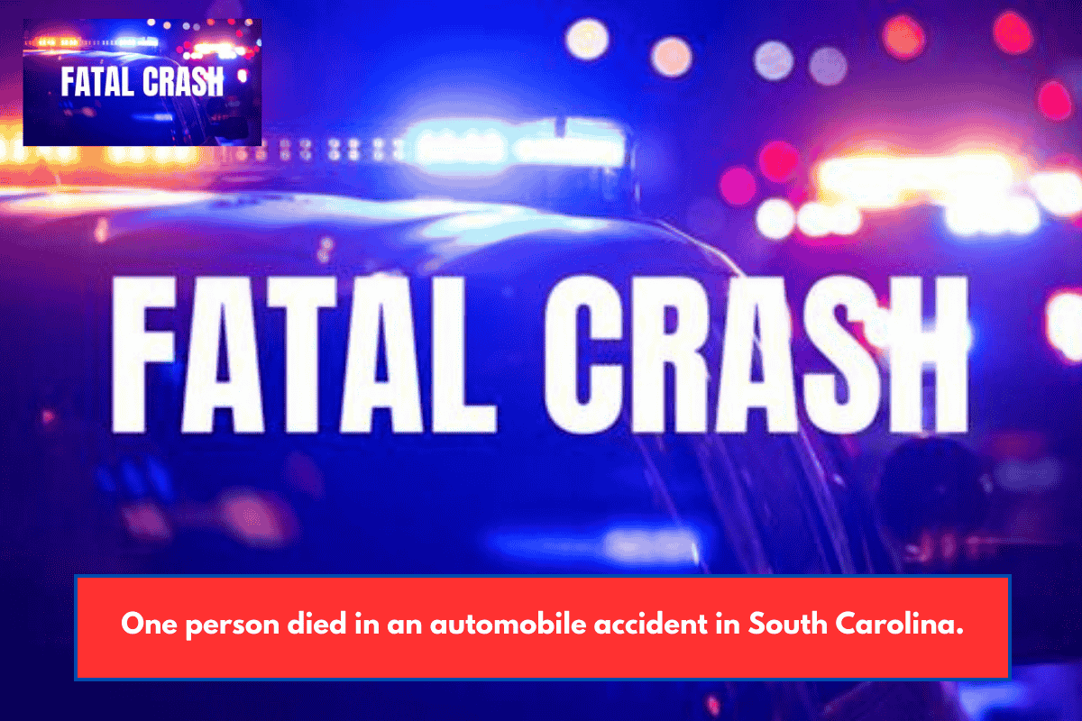 One person died in an automobile accident in South Carolina.