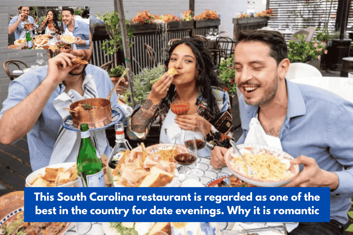 This South Carolina restaurant is regarded as one of the best in the country for date evenings. Why it is romantic