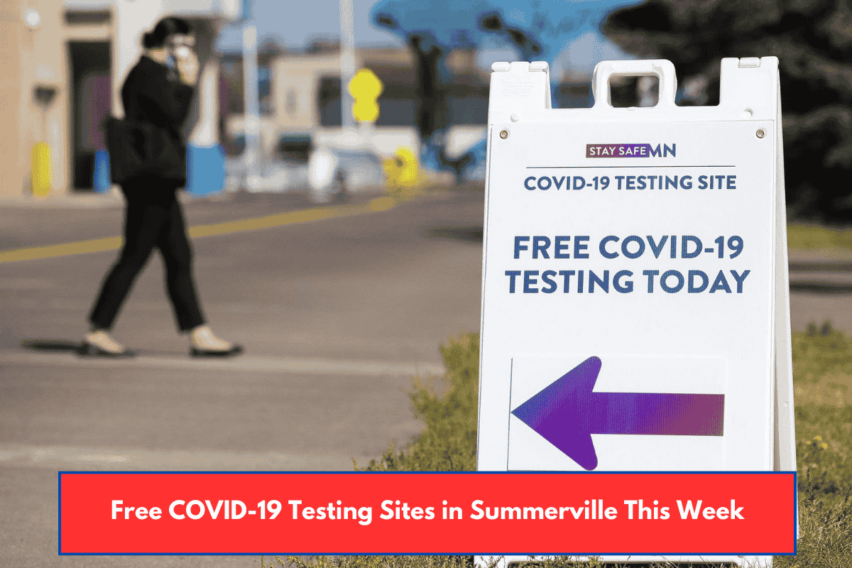 Free COVID-19 Testing Sites in Summerville This Week
