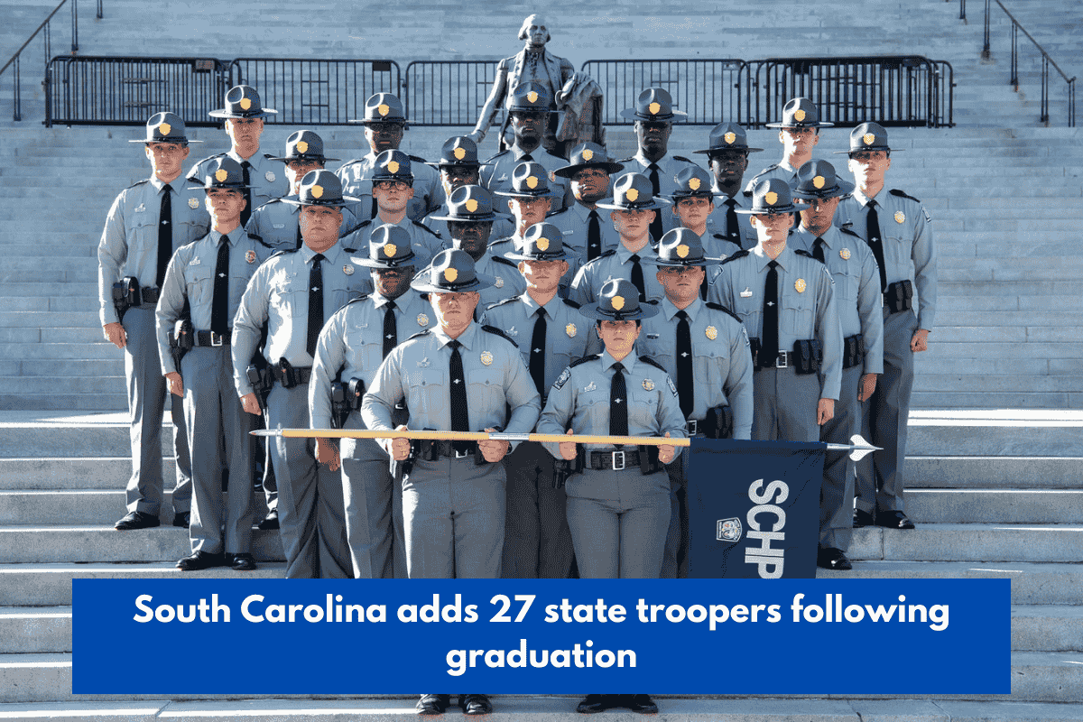 South Carolina adds 27 state troopers following graduation