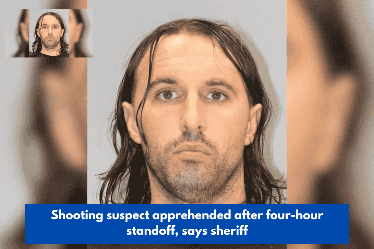 Shooting suspect apprehended after four-hour standoff, says sheriff