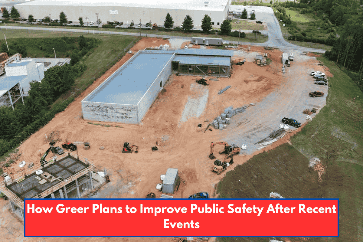How Greer Plans to Improve Public Safety After Recent Events